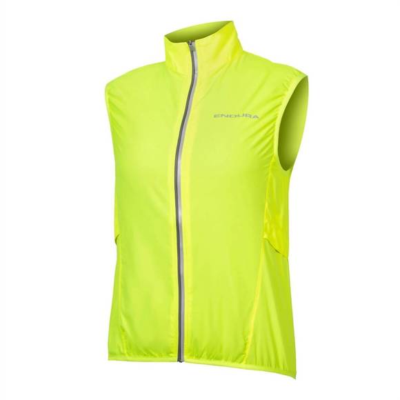 NEW ENDURA INC women's pakagilet vest in hi viz yellow - Picture 1 of 4